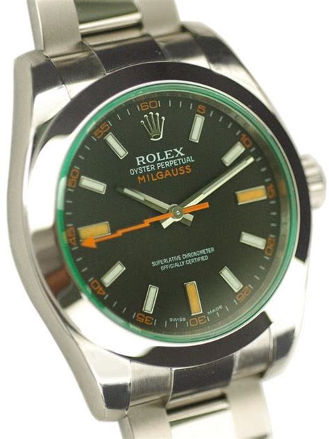 rolex milgauss vetro verde prezzo listino